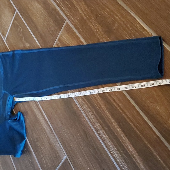 NWT Jenni Full Length Leggings Cross Band Front Legion Blue Women XS - Picture 9 of 10